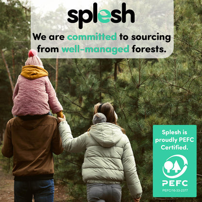 Splesh Quilted Toilet Roll Luxury Vanilla & Marshmallow 3-Ply Soft Toilet Paper, 60 Rolls